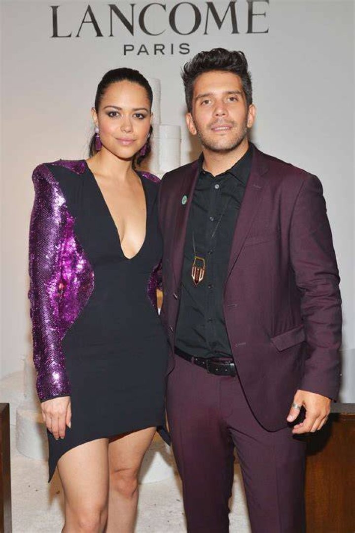 Alyssa Diaz with her Fiance Gustavo Galindo