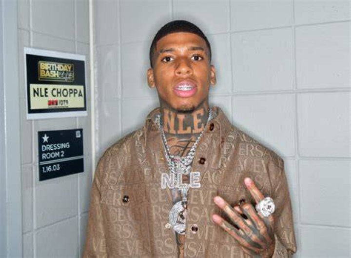 NLE Choppa's pet Kingston