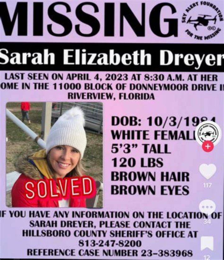 Sarah Dreyer Missing